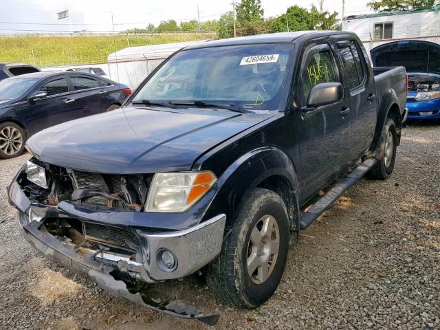 1N6AD07W48C403358 - 2008 NISSAN FRONTIER C BLACK photo 2