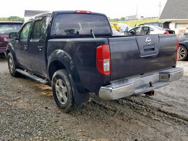 1N6AD07W48C403358 - 2008 NISSAN FRONTIER C BLACK photo 3