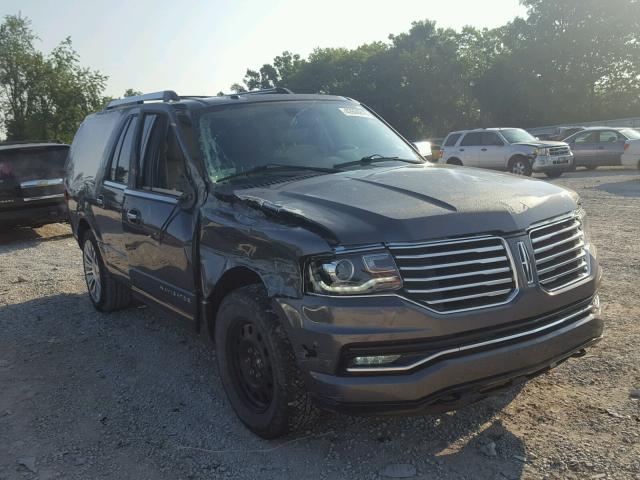 5LMJJ3JTXFEJ07167 - 2015 LINCOLN NAVIGATOR Графитовый фото 1