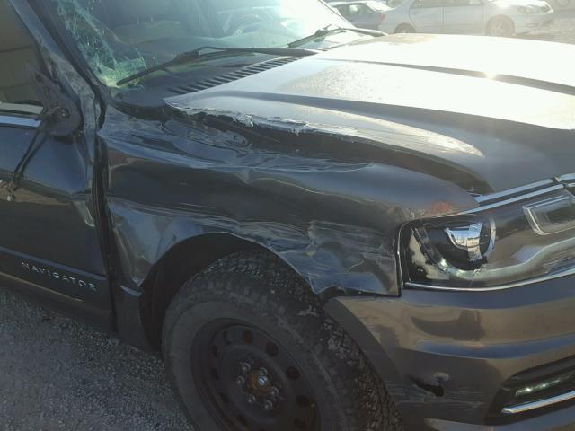 5LMJJ3JTXFEJ07167 - 2015 LINCOLN NAVIGATOR Графитовый фото 9