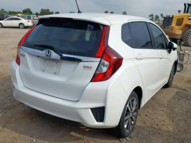 3HGGK5G75HM704228 - 2017 HONDA FIT EX WHITE photo 4