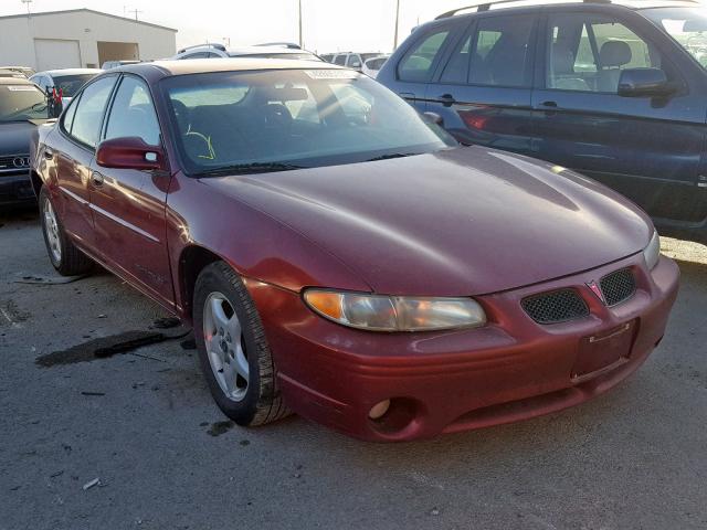 1G2WK52J11F111327 - 2001 PONTIAC GRAND PRIX MAROON photo 1