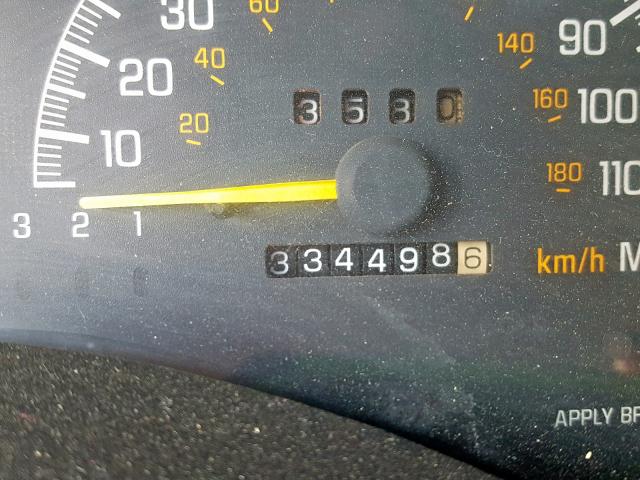 1G2WK52J11F111327 - 2001 PONTIAC GRAND PRIX MAROON photo 8