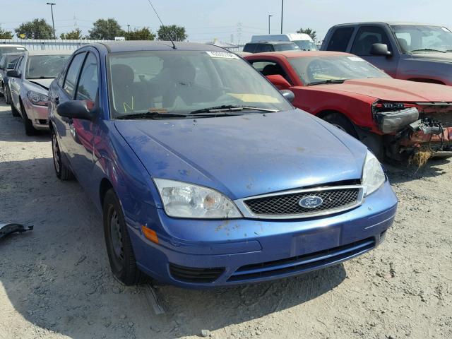 1FAFP34N95W304998 - 2005 FORD FOCUS ZX4 BLUE photo 1