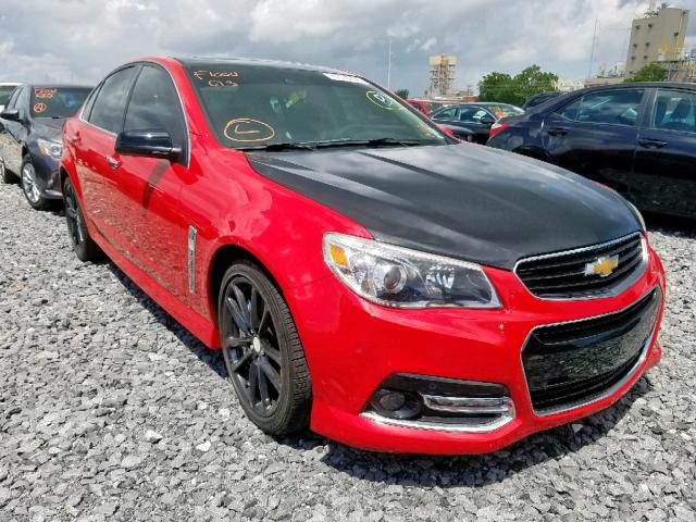 6G3F15RW9EL953861 - 2014 CHEVROLET SS RED photo 1