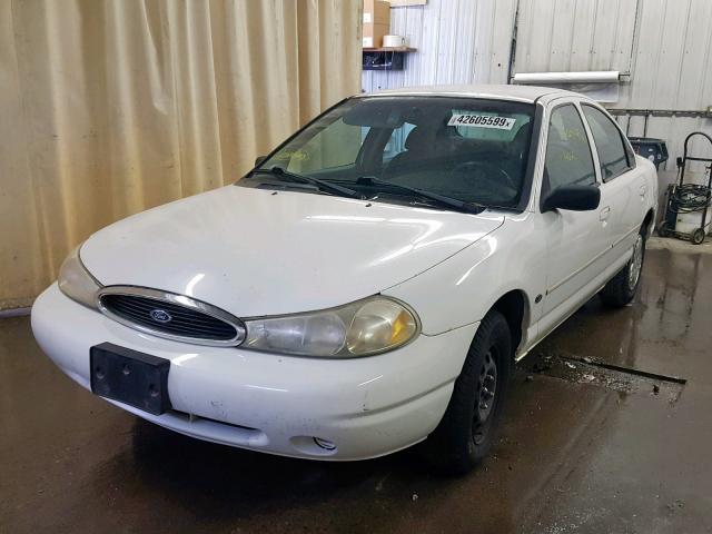 1FAFP6631YK120843 - 2000 FORD CONTOUR SE WHITE photo 2