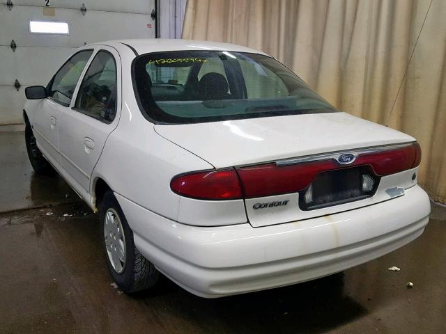 1FAFP6631YK120843 - 2000 FORD CONTOUR SE WHITE photo 3