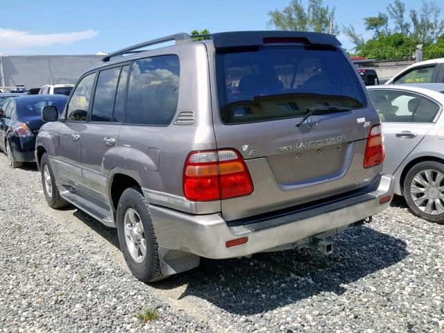 JTEHT05J822022665 - 2002 TOYOTA LAND CRUIS GRAY photo 3