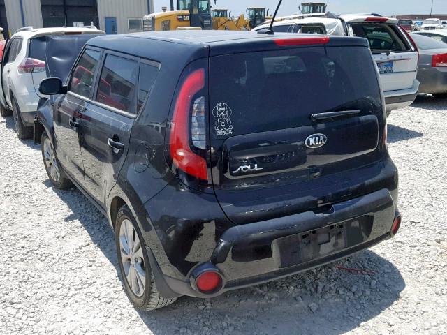 KNDJX3A57G7344728 - 2016 KIA SOUL ! BLACK photo 3