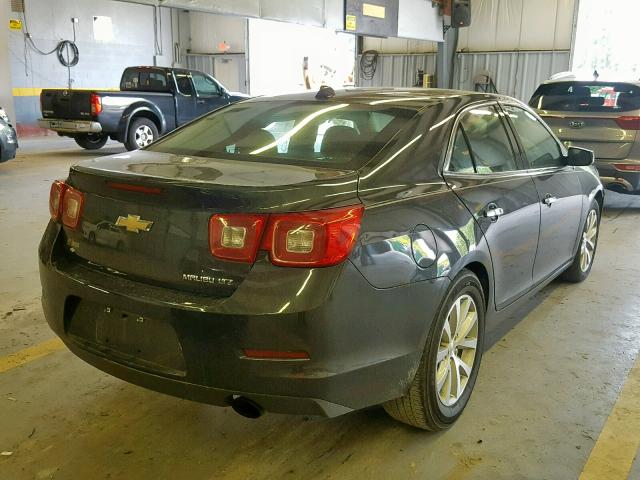 1G11H5SLXEF158893 - 2014 CHEVROLET MALIBU LTZ გრაფიტი ფოტო 4