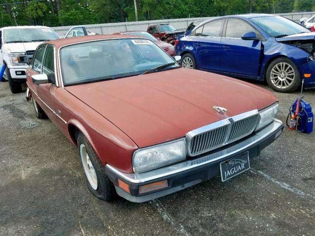 SAJHY174XLC594854 - 1990 JAGUAR XJ6 SOVERE RED photo 1