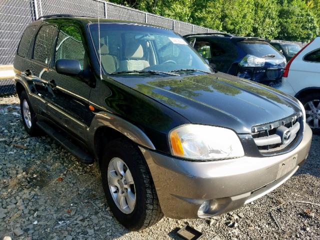 4F2CZ941X4KM28145 - 2004 MAZDA TRIBUTE LX BLACK photo 1