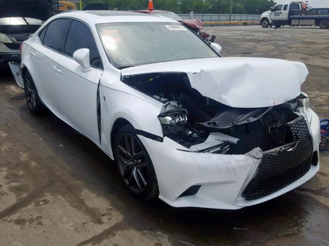 JTHBE1D22E5013689 - 2014 LEXUS IS 350 WHITE photo 1