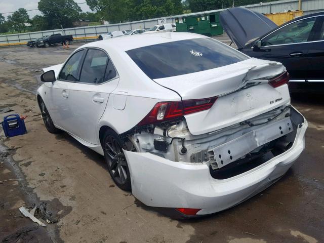 JTHBE1D22E5013689 - 2014 LEXUS IS 350 WHITE photo 3