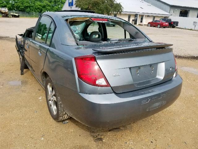 1G8AZ52F45Z173770 - 2005 SATURN ION LEVEL CHARCOAL photo 3