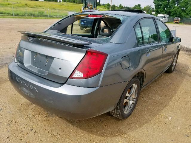 1G8AZ52F45Z173770 - 2005 SATURN ION LEVEL CHARCOAL photo 4