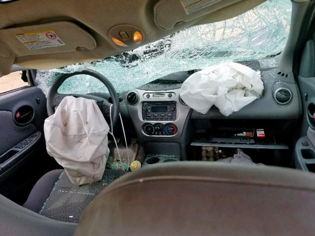 1G8AZ52F45Z173770 - 2005 SATURN ION LEVEL CHARCOAL photo 9