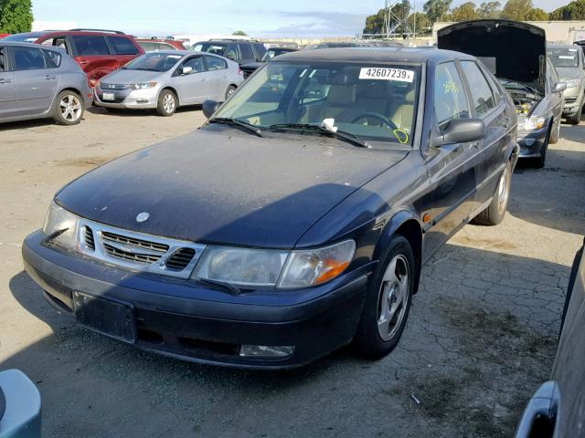 YS3DD55N6X2084730 - 1999 SAAB 9-3 S BLUE photo 2