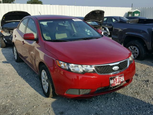 KNAFU4A28C5512681 - 2012 KIA FORTE EX RED photo 1