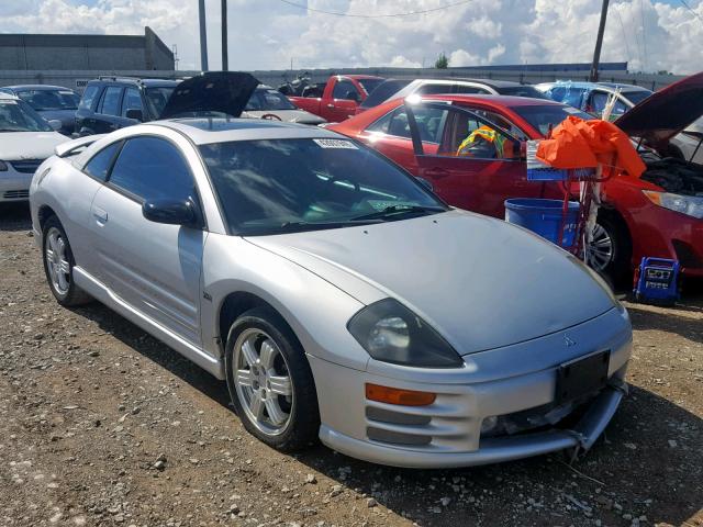 4A3AC84H32E046791 - 2002 MITSUBISHI ECLIPSE GT SILVER photo 1