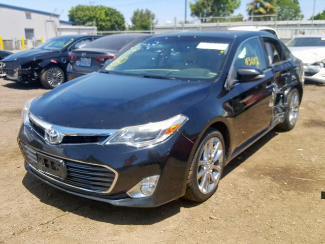 4T1BK1EB6DU017687 - 2013 TOYOTA AVALON BAS BLACK photo 2