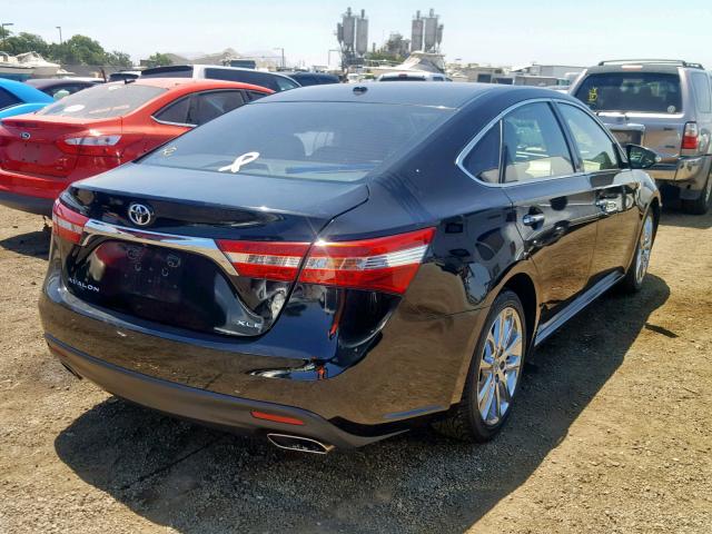 4T1BK1EB6DU017687 - 2013 TOYOTA AVALON BAS BLACK photo 4