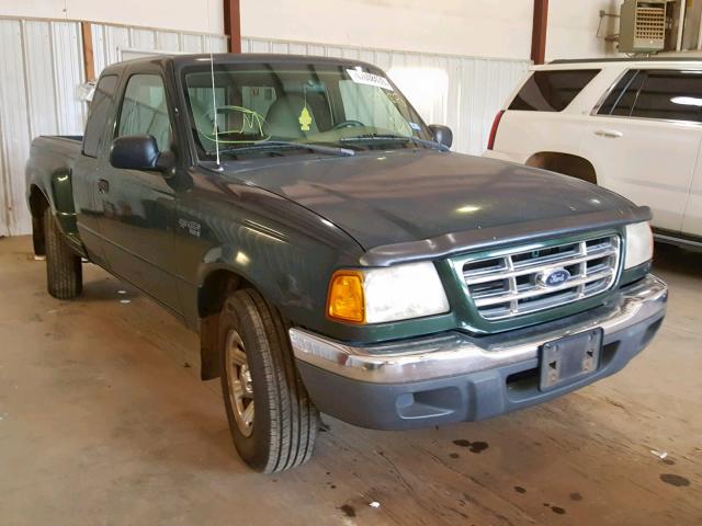 1FTYR14U01PA28756 - 2001 FORD RANGER SUP GREEN photo 1