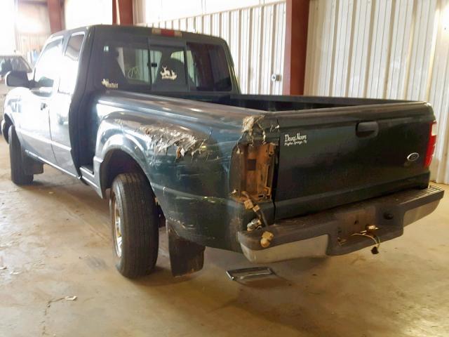 1FTYR14U01PA28756 - 2001 FORD RANGER SUP GREEN photo 3