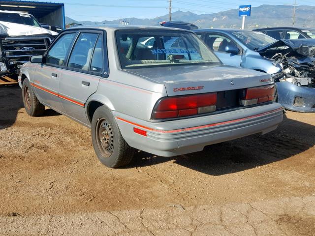 1G1JC54T0P7318644 - 1993 CHEVROLET CAVALIER R GRAY photo 3