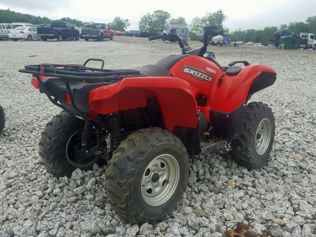 42608559 - 2008 YAMAHA GRIZZLY RED photo 4