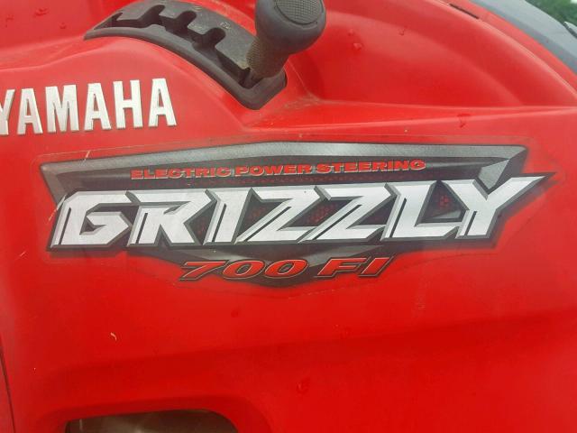42608559 - 2008 YAMAHA GRIZZLY RED photo 9