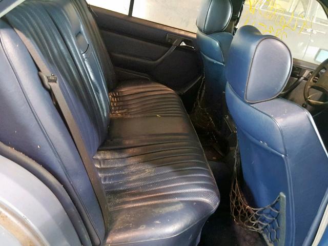 WDBEA30D5KA887520 - 1989 MERCEDES-BENZ 300 E BLUE photo 6