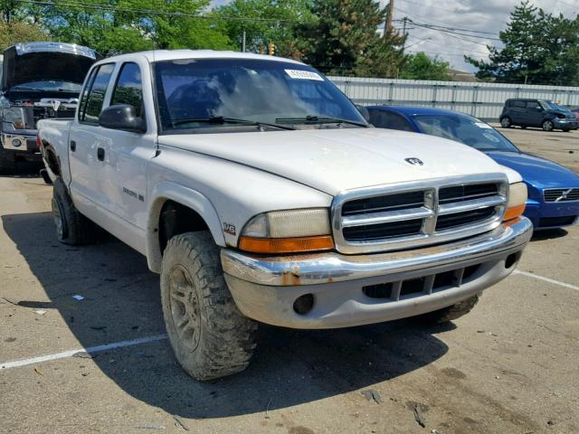 1B7GG2AX6YS624743 - 2000 DODGE DAKOTA QUA WHITE photo 1