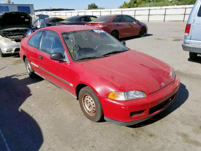 1HGEJ2224RL035246 - 1994 HONDA CIVIC DX RED photo 1