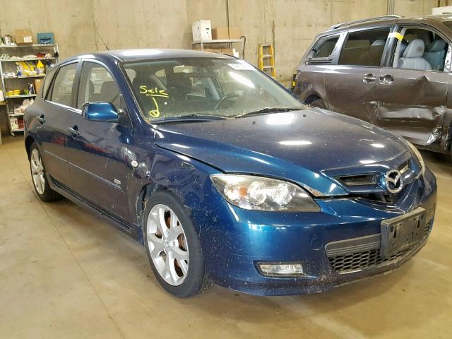 JM1BK343071602829 - 2007 MAZDA 3 HATCHBAC BLUE photo 1