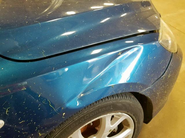 JM1BK343071602829 - 2007 MAZDA 3 HATCHBAC BLUE photo 9