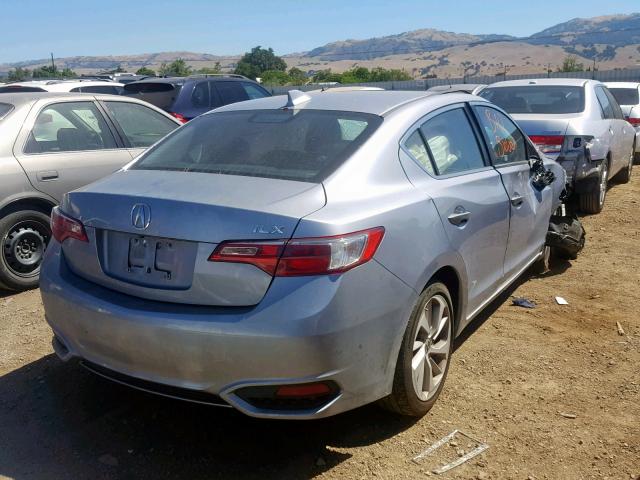 19UDE2F74GA018591 - 2016 ACURA ILX PREMIU SILVER photo 4