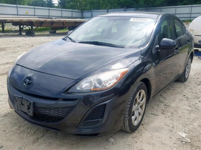 JM1BL1UG7B1437018 - 2011 MAZDA 3 I BLACK photo 2