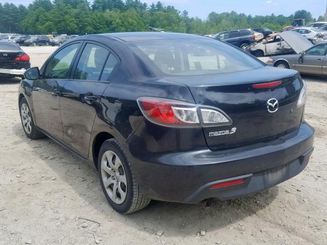 JM1BL1UG7B1437018 - 2011 MAZDA 3 I BLACK photo 3