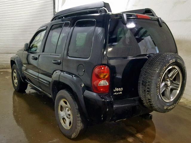 1J4GL38K34W112303 - 2004 JEEP LIBERTY RE BLACK photo 3