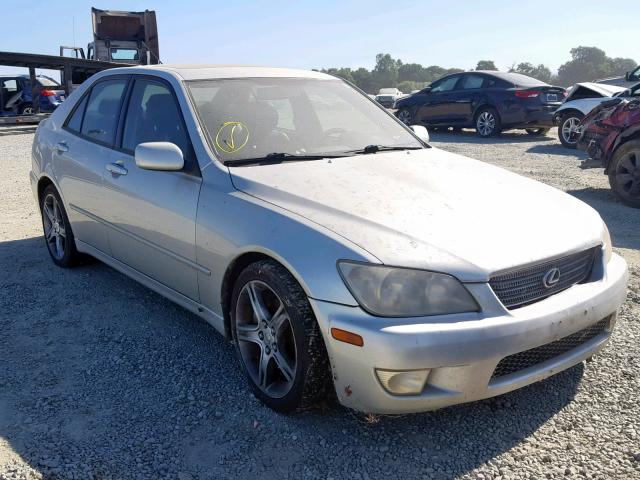 JTHBD182110013929 - 2001 LEXUS IS 300 SILVER photo 1