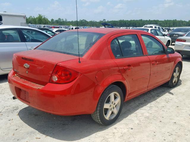 1G1AF5F57A7110810 - 2010 CHEVROLET COBALT 2LT RED photo 4