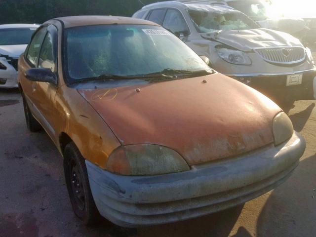 2C1MR5226W6709256 - 1998 CHEVROLET METRO LSI ORANGE photo 1