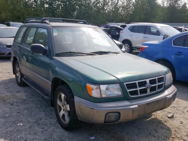 JF1SF655XXH717392 - 1999 SUBARU FORESTER S Yaşıl foto 1