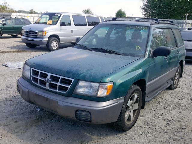 JF1SF655XXH717392 - 1999 SUBARU FORESTER S Yaşıl foto 2