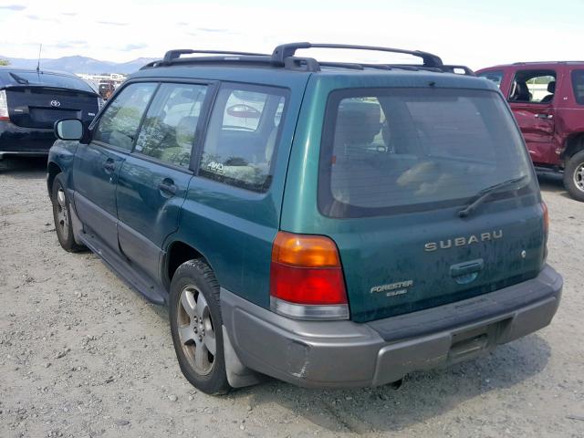 JF1SF655XXH717392 - 1999 SUBARU FORESTER S Yaşıl foto 3