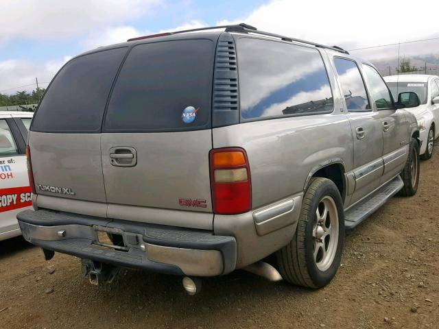 3GKEC16T41G247060 - 2001 GMC YUKON XL C BEIGE photo 4