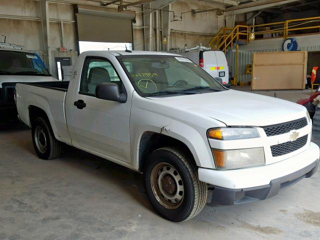 1GCCSBD96A8129519 - 2010 CHEVROLET COLORADO WHITE photo 1