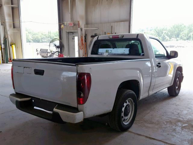 1GCCSBD96A8129519 - 2010 CHEVROLET COLORADO WHITE photo 4