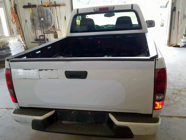 1GCCSBD96A8129519 - 2010 CHEVROLET COLORADO WHITE photo 6